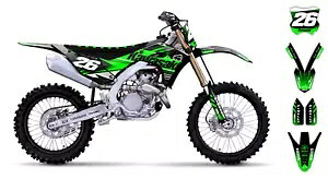 OtBbNLbg Kawasaki KXF450 KX450 KX-450 2024 XebJ[ fJ[ [Xԍ Graphics kit Kawasaki KXF450 KX450 KX-450 2024 Stickers Decals Race Number