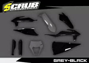KTM 2020 2021 2022 2023 EXC EXC-F XC-W XCF-W �v���X�`�b�N�L�b�g �t�H�[�N�K�[�h �O���[ �u���b�N KTM 2020 2021 2022 2023 EXC EXC-F XC-W XCF-W Plastics kit Fork guards Grey Black