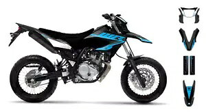 �O���t�B�b�N WR125R 2009-2022 ���}�n �X�e�b�J�[ �X�N���u �f�J�[�� �L�b�g WR 125R Graphics WR125R 2009-2022 Yamaha stickers SCRUB decals kit WR 125R