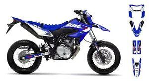 �O���t�B�b�N WR125R 2009 - 2017 ���}�n �X�e�b�J�[ �X�N���u �f�J�[�� �L�b�g WR 125R ENDURO Graphics WR125R 2009 - 2017 Yamaha stickers SCRUB decals kit WR 125R ENDURO