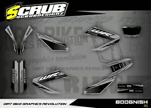 �O���t�B�b�N WR125R 2009 - 2021 ���}�n �X�e�b�J�[ �X�N���u �f�J�[�� �L�b�g WR 125R Graphics WR125R 2009 - 2021 Yamaha stickers SCRUB decals kit WR 125R