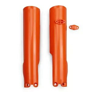 KTM 2023 2024 SX SX-F UFO �t�H�[�N�K�[�h �v���e�N�^�[ �v���X�`�b�N �I�����W KTM 2023 2024 SX SX-F UFO Fork guards protectors plastic orange