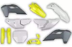 nXNo[i 2023 2024 TC FC TX FX vX`bNLbg + tH[NK[h OEM J[ Husqvarna 2023 2024 TC FC TX FX Plastics kit + Fork guards OEM color