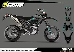 }n WR250X 2008 - 2017 OtBbN fJ[ XebJ[ WR 250 X XNu X[p[g Yamaha WR250X 2008 - 2017 Graphics Decals Stickers WR 250 X SCRUB Supermoto