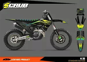 KTM OtBbN SX SXF 2023 2024 125 250 300 350 450 fJ[ XC XCf XNu KTM Graphic SX SXF 2023 2024 125 250 300 350 450 Decals XC XCf SCRUB