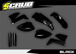 vX`bNLbg KTM LC4 SXC SC 620/625/640/660 1999 - 2005 Gf[ LED ubN Plastics Kit KTM LC4 SXC SC 620/625/640/660 1999 - 2005 Enduro LED Black
