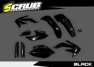 z_ CRF450X 2005 2006 2007 ubNvX`bNLbg + tH[NK[h + LED e[Cg Honda CRF450X 2005 2006 2007 Black Plastics kit + fork guards + LED Tail light