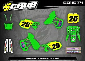 OtBbNLbg Kawasaki KX500 1988 - 2004 KX 500 XebJ[ fJ[ Graphics Kit Kawasaki KX500 1988 - 2004 KX 500 Stickers Decals