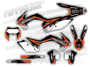NitroMX �O���t�B�b�N�L�b�g KTM EXC EXC-F 125 250 300 350 450 2014 2015 2016 �G���f���[���p NitroMX Graphic Kit for KTM EXC EXC-F 125 250 300 350 450 2014 2015 2016 Enduro