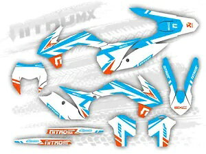 NitroMX �O���t�B�b�N�L�b�g KTM EXC EXC-F 125 250 300 350 450 2014 2015 2016 �G���f���[���p NitroMX Graphic Kit for KTM EXC EXC-F 125 250 300 350 450 2014 2015 2016 Enduro