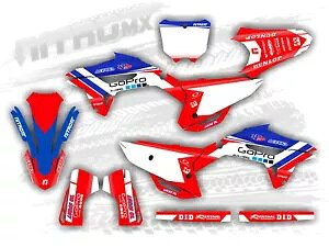 OtBbNLbg̓z_ CRF 250 R CRF 250R 2022 2023 2024 fJ[XebJ[ɓK܂B Graphics Kit fits Honda CRF 250 R CRF 250R 2022 2023 2024 Decals Stickers