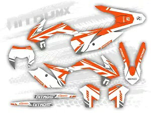NitroMX �O���t�B�b�N�L�b�g KTM EXC EXC-F 125 250 300 350 450 2014 2015 2016 �G���f���[���p NitroMX Graphic Kit for KTM EXC EXC-F 125 250 300 350 450 2014 2015 2016 Enduro