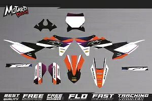 Motard Design �ɂ�� KTM SX 50 2024 �p�O���t�B�b�N�L�b�g �f�J�[�� �X�e�b�J�[ �O���t�B�b�N ���� Graphics Kit for KTM SX 50 2024 by Motard Design Decals Stickers Graphics Decor
