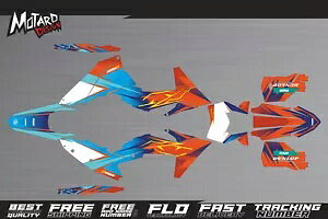 OtBbNLbg KTM EXC EXC-F 125 250 300 350 450 2024 fJ[XebJ[fUC Graphics Kit for KTM EXC EXC-F 125 250 300 350 450 2024 Decals Stickers Design