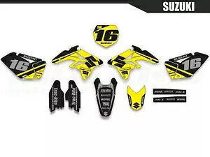 XYL RMZ 250 2007 2008 2009 07 08 09 OtBbNLbg gNX fJ[ MX _[goCN Suzuki RMZ 250 2007 2008 2009 07 08 09 Graphics Kit Motocross Decals MX Dirtbike