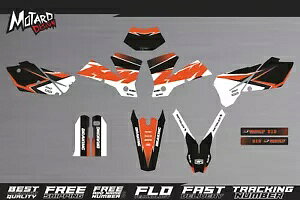 グラフィックキット KTM EXC EXC-F 125 250 300 450 525 2004 デカールステッカーデザイン Graphics Kit for KTM EXC EXC-F 125 250 300 450 525 2004 Decals Stickers Design