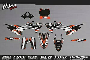 Motard Design �ɂ�� KTM SX 50 2024 �p�O���t�B�b�N�L�b�g �f�J�[�� �X�e�b�J�[ �O���t�B�b�N ���� Graphics Kit for KTM SX 50 2024 by Motard Design Decals Stickers Graphics Decor