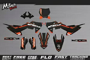 Motard Design �ɂ�� KTM SX 50 2024 �p�O���t�B�b�N�L�b�g �f�J�[�� �X�e�b�J�[ �O���t�B�b�N ���� Graphics Kit for KTM SX 50 2024 by Motard Design Decals Stickers Graphics Decor