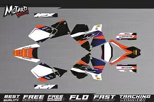 グラフィックキット KTM EXC EXC-F 125 250 300 450 525 2003 デカールステッカーデザイン Graphics Kit for KTM EXC EXC-F 125 250 300 450 525 2003 Decals Stickers Design