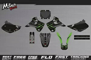 Motard Design �ɂ�� Kawasaki KX 250 1992 1993 �f�J�[�� �X�e�b�J�[�p�O���t�B�b�N�X�L�b�g Graphics Kit for Kawasaki KX 250 1992 1993 Decals Stickers by Motard Design