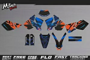 グラフィックキット KTM EXC EXC-F 125 250 300 450 525 2003 デカールステッカーデザイン Graphics Kit for KTM EXC EXC-F 125 250 300 450 525 2003 Decals Stickers Design