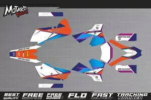 グラフィックキット KTM EXC EXC-F 125 250 300 450 525 2004 デカールステッカーデザイン Graphics Kit for KTM EXC EXC-F 125 250 300 450 525 2004 Decals Stickers Design