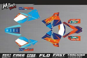 グラフィックキット KTM EXC EXC-F 125 250 300 450 525 2003 デカールステッカーデザイン Graphics Kit for KTM EXC EXC-F 125 250 300 450 525 2003 Decals Stickers Design