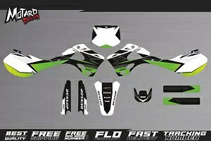 OtBbNLbg Kawasaki KX 125 1999 2000 2001 2002 fJ[XebJ[ Motard Graphics Kit for Kawasaki KX 125 1999 2000 2001 2002 Decals Stickers by Motard