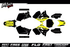 XYL RM 125 250 2006 2007 2008 Fasthouse OtBbNLbg Gf[ gNX fJ[ Suzuki RM 125 250 2006 2007 2008 Fasthouse Graphics Kit Enduro Motocross Decals