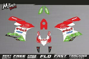 hDJeB OtBbNX Lbg pjK[ V2 1299 2015 2016 2017 fJ[ XebJ[ WSBK Dekor Ducati Graphics Kit Panigale V2 1299 2015 2016 2017 Decals Stickers WSBK Dekor