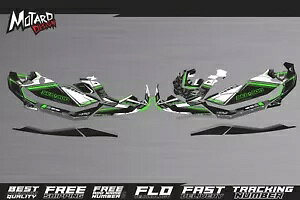 Motard Design ɂ Sea-Doo Spark WFbg XL[ OtBbN Lbg Fluo v~A fJ[ XebJ[ Sea-Doo Spark Jet Ski Graphics Kit Fluo Premium Decals Stickers by Motard Design