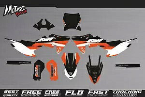 Motard Design �ɂ�� KTM SX 50 2024 �p�O���t�B�b�N�L�b�g �f�J�[�� �X�e�b�J�[ �O���t�B�b�N ���� Graphics Kit for KTM SX 50 2024 by Motard Design Decals Stickers Graphics Decor