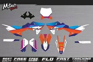 Motard Design �ɂ�� KTM SX 50 2024 �p�O���t�B�b�N�L�b�g �f�J�[�� �X�e�b�J�[ �O���t�B�b�N ���� Graphics Kit for KTM SX 50 2024 by Motard Design Decals Stickers Graphics Decor
