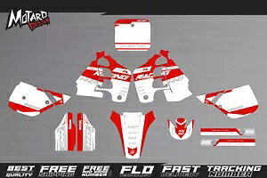グラフィックキット Honda CR 250 R 1988 1989 by Motard Design デカール ステッカー 装飾 Graphics Kit for Honda CR 250 R 1988 1989 by Motard Design Decals Sticker Decor