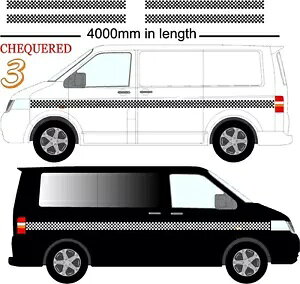 `FbNXgCvrj[XebJ[OtBbNfJ[tHNX[QƃLp[͂ǂȎԂɂtBbg܂B CHEQUERED STRIPE VINYL STICKERS GRAPHICS DECALS VW & CAMPERS FITS ANY VEHICLE