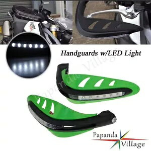 nhK[h nhK[h LED ECJ[t Kawasaki KFX450R Ninja 250R EX250p Hand Guards Handguards w/LED Turn Signal For Kawasaki KFX450R Ninja 250R EX250