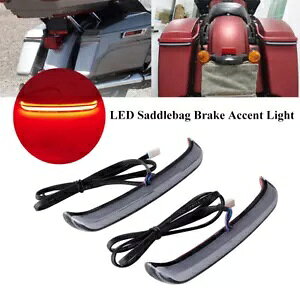 LED ThobO u[L ANZg Cg A e[Cg n[[ c[O GNgOChp LED Saddlebag Brake Accent Light Rear Tailight For Harley Touring Electra Glide