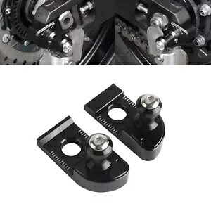ubN`F[AWX^[ubNXCOA[Xv[XC_[}n FJ09 g[T[ 900 GT Black Chain Adjuster Blocks Swingarm Spools Slider For Yamaha FJ09 Tracer 900 GT