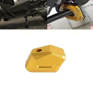 S[h⏕Jo[TChX^hpbhL΂T|[g BMW C400GT C400X 2022 Gold Auxiliary Cover Side Stand Pad Enlarger Support For BMW C400GT C400X 2022