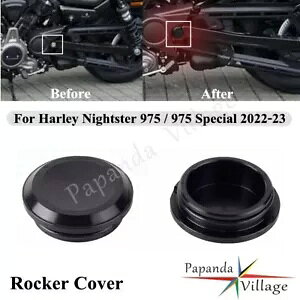 I[goCXCOA[s{bgbJ[Jo[ibgLbvn[[iCgX^[ 975 Motorcycle Black Swingarm Pivot Rocker Cover Nut Caps For Harley Nightster 975