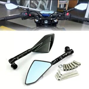 yA 8/10 ~[gubNobN~[ L&R TCh~[z_ CB1000R 1300 VhE}Oi Pair 8/10mm Black Rearview L&R Side Mirrors For Honda CB1000R 1300 Shadow Magna