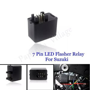 7 s LED tbV[[ LED CWP[^[XYL GSXR600 GSXR750 GSXR1000 SRAD 7 Pin LED Flasher Relay LED Indicators For Suzuki GSXR600 GSXR750 GSXR1000 SRAD