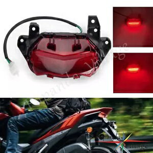 LED ���A�e�[�����C�g�^�[���V�O�i�����C�g���}�n NVX155 Aerox155 125 2015-2019 �ɓK�� LED Rear Tail Light Turn Signal Light Fits Yamaha NVX155 Aerox155 125 2015-2019 �y���s�A���i�z