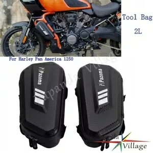 2L �t�����g�u���V�K�[�h�n���M���O�c�[���o�b�O �n�[���[�p���A�����J 1250 RA1250S 21-22 �ɓK�� 2L Front Brush Guard Hanging Tool Bag Fits Harley Pan America 1250 RA1250S 21-22 �y���s�A���i�z