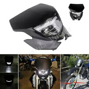 X[p[[^[oCNwbhCgjo[TGf[ FE TE WRF YZF XR KX DRZ wbhv Supermotor Bike Headlight Universal For Enduro FE TE WRF YZF XR KX DRZ Head Lamp