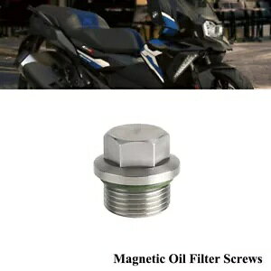 XeX|CICtB^[lW BMW C400 X/GT SR4MAX Stainless Steel Magnetic Oil Filter Screws Replacement For BMW C400 X/GT SR4MAX