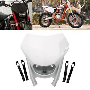 �z���C�g 12V 35 ���b�g�w�b�h���C�g�w�b�h�����v�X�[�p�[���g���}�n WR250 450 XR DRZ RMZ RM250 White 12V 35W Headlight Headlamp For Supermoto Yamaha WR250 450 XR DRZ RMZ RM250 �y���s�A���i�z