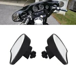 n[[Eg~ebh FLHTK FLHX pCi[tFAOTCh}EgobN~[ Inner Fairing Side Mount Rearview Mirrors For Harley Ultra Limited FLHTK FLHX