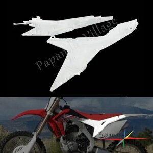 �y�A�v���X�`�b�N�z���C�g�G�A�{�b�N�X�J�o�[�z���_ CRF250R 2014-2017 CRF450R 2013-2016 Pair Plastic White Air Box Covers For Honda CRF250R 2014-2017 CRF450R 2013-2016 �y���s�A���i�z
