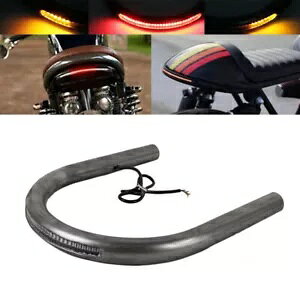 z_ CB XYL GS tbgt[V[gt[[v LED u[L^[VOiCgt For Honda CB Suzuki GS Flat Frame Seat Hoop Loop w/ LED Brake Turn Signal Light
